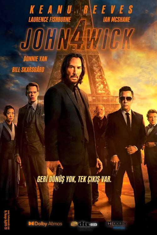 John Wick: Bölüm 4 (John Wick: Chapter 4 – 2023) 1080P Full HD Türkçe Altyazılı ve Türkçe Dublajlı izle
