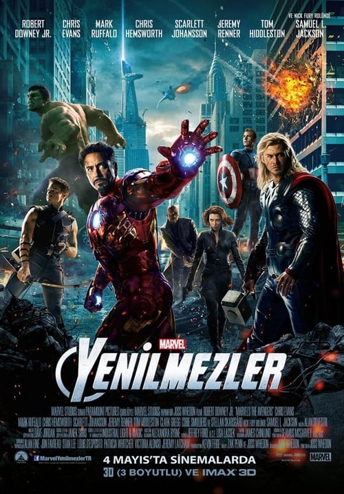 Yenilmezler (The Avengers – 2012) 1080P Full HD Türkçe Altyazılı ve Türkçe Dublajlı izle